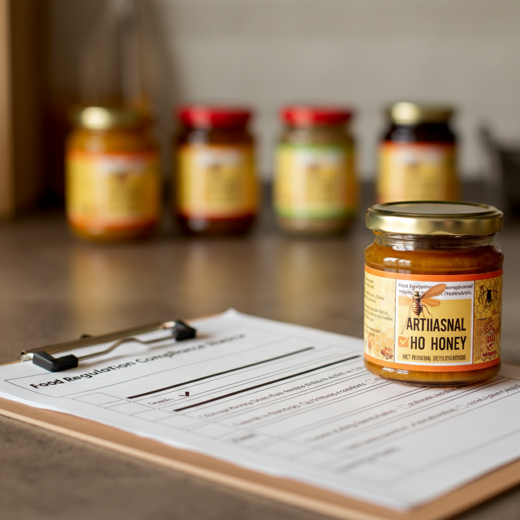 Regulations & Labelling for Honey & Spicy Condiments in the UK